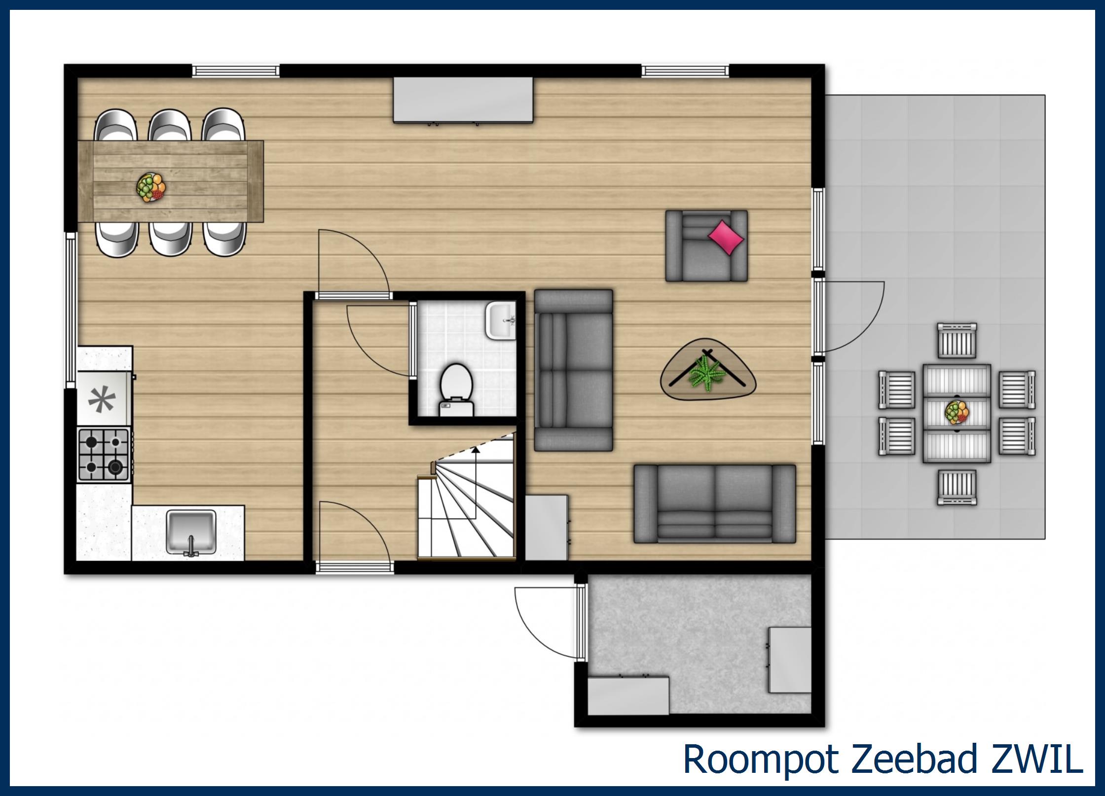 Bungalow ZWIL in Zeebad