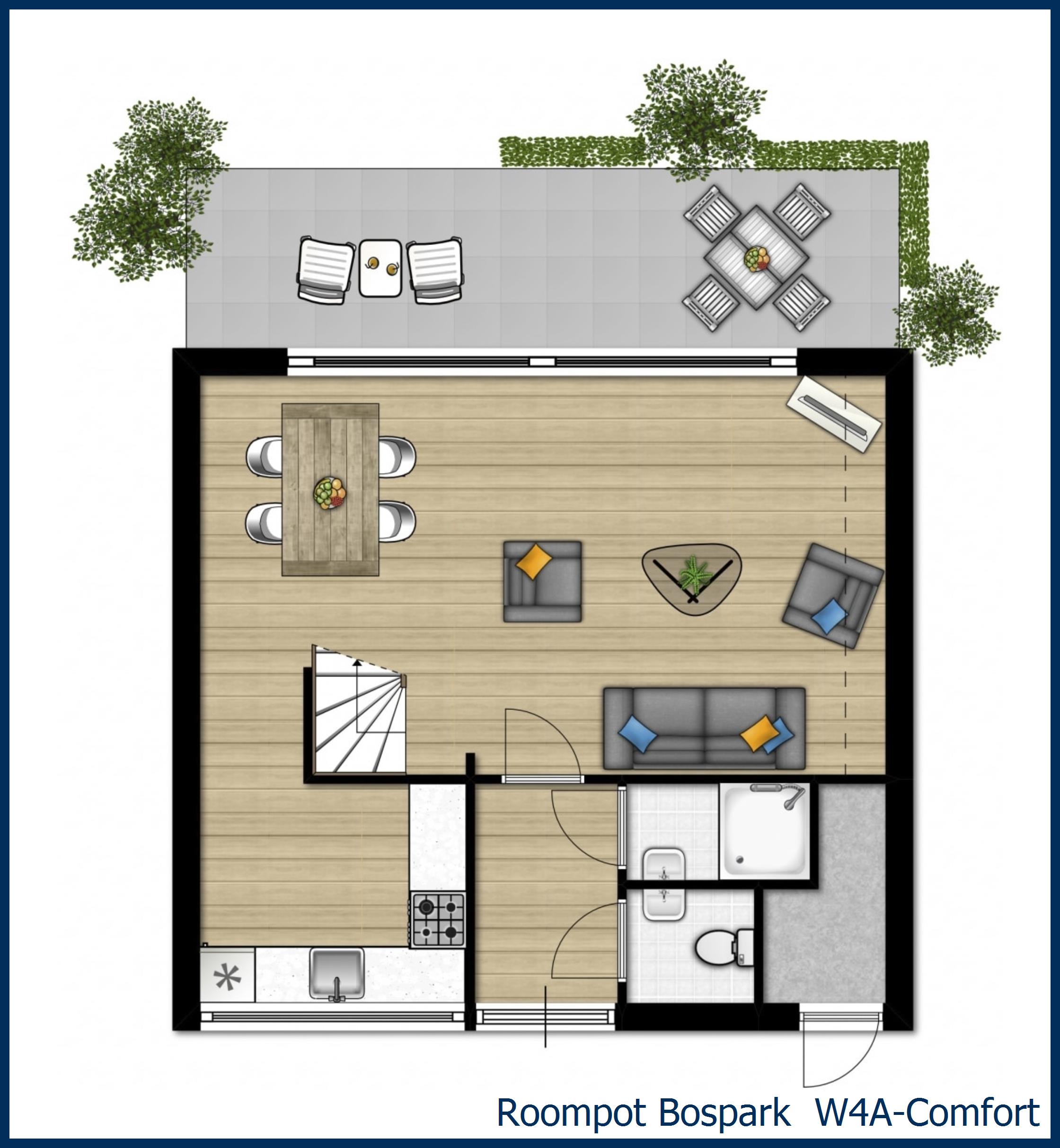 W4A Comfort W4A-Comfort in Bospark 't Wolfsven