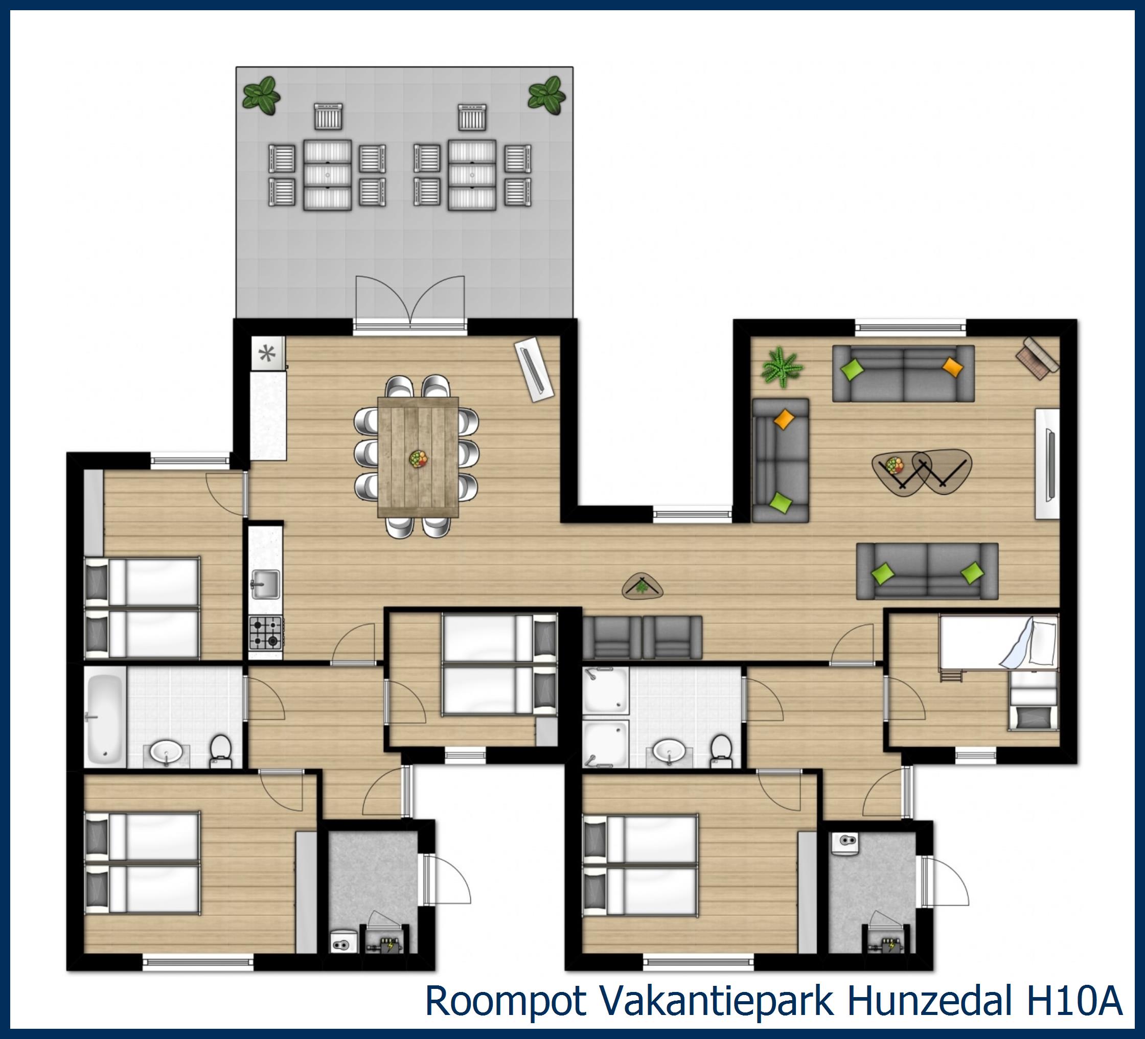 H10A Bungalow H10A in Hunzedal