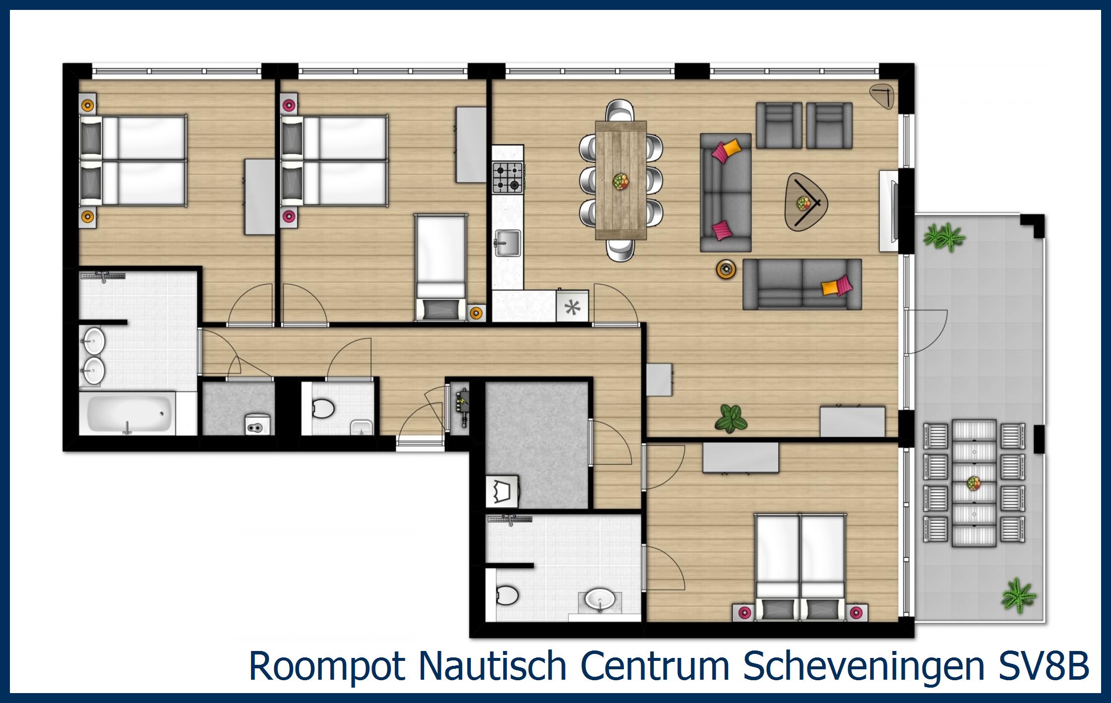 SV8B SV8B in Nautisch Centrum Scheveningen