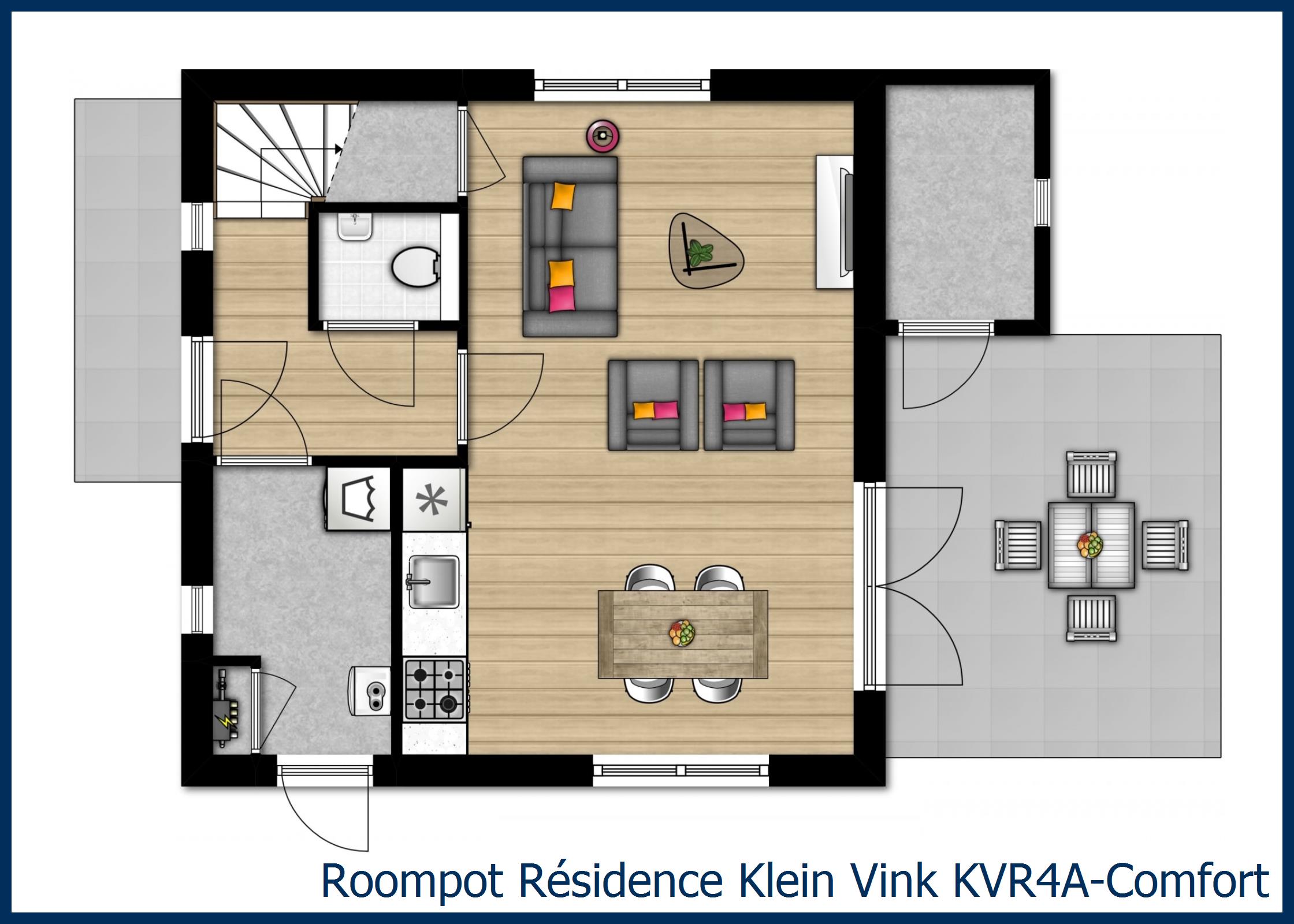 KVR4A-Comfort in Résidence Klein Vink