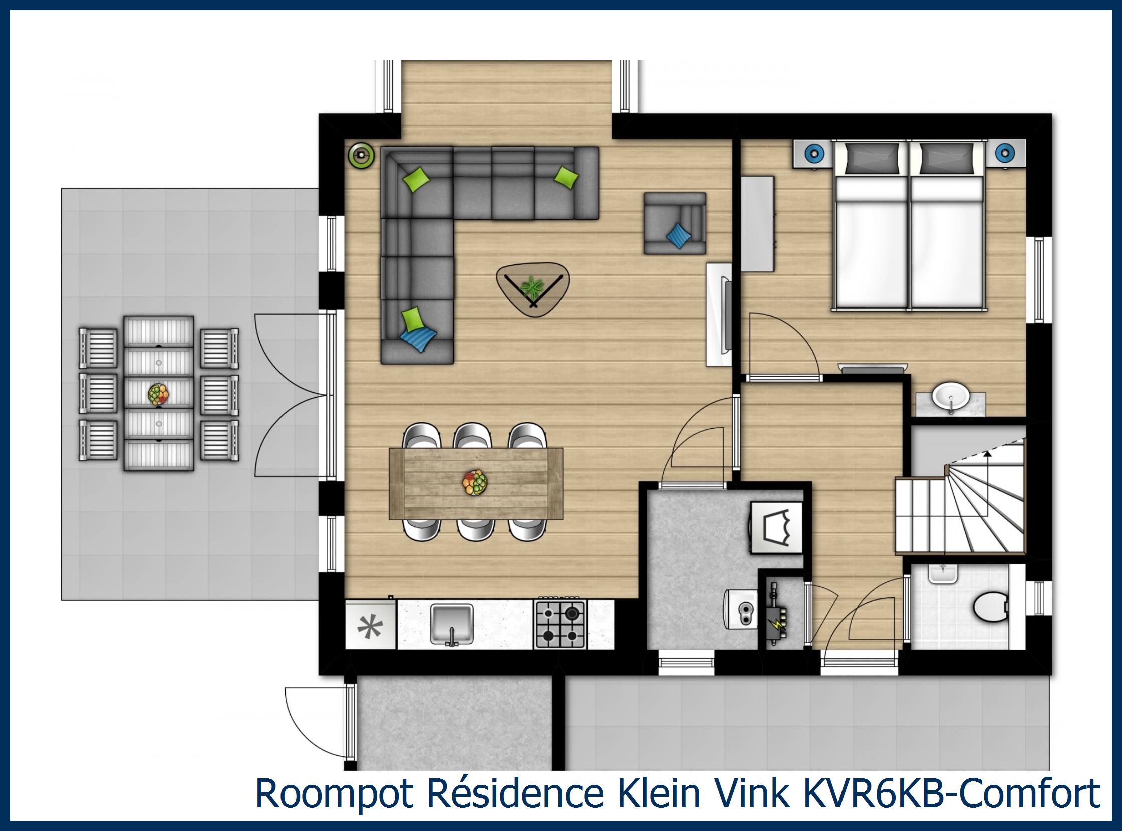 KVR6KB Comfort KVR6KB-Comfort in Résidence Klein Vink