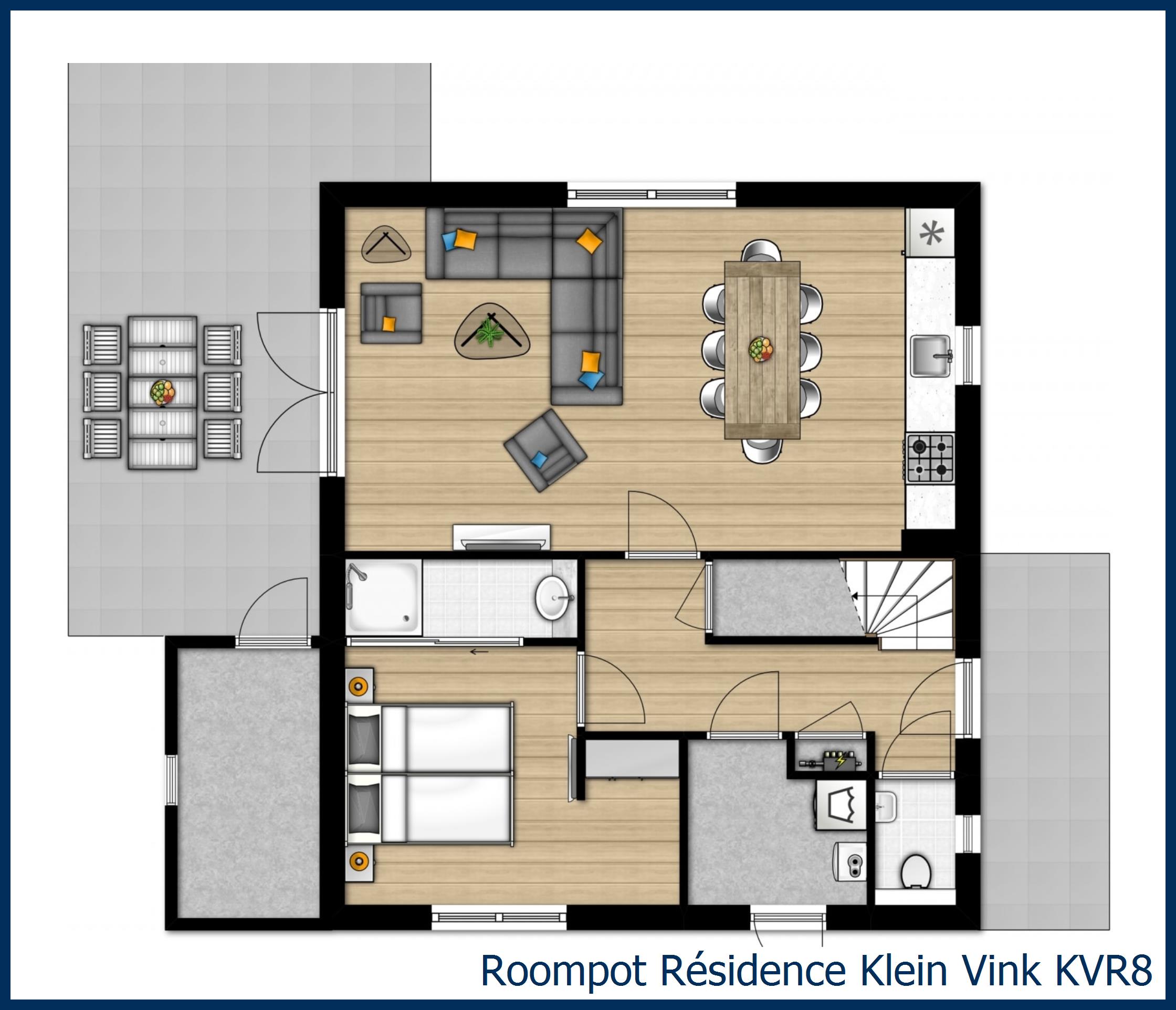 KVR8 KVR8 in Résidence Klein Vink