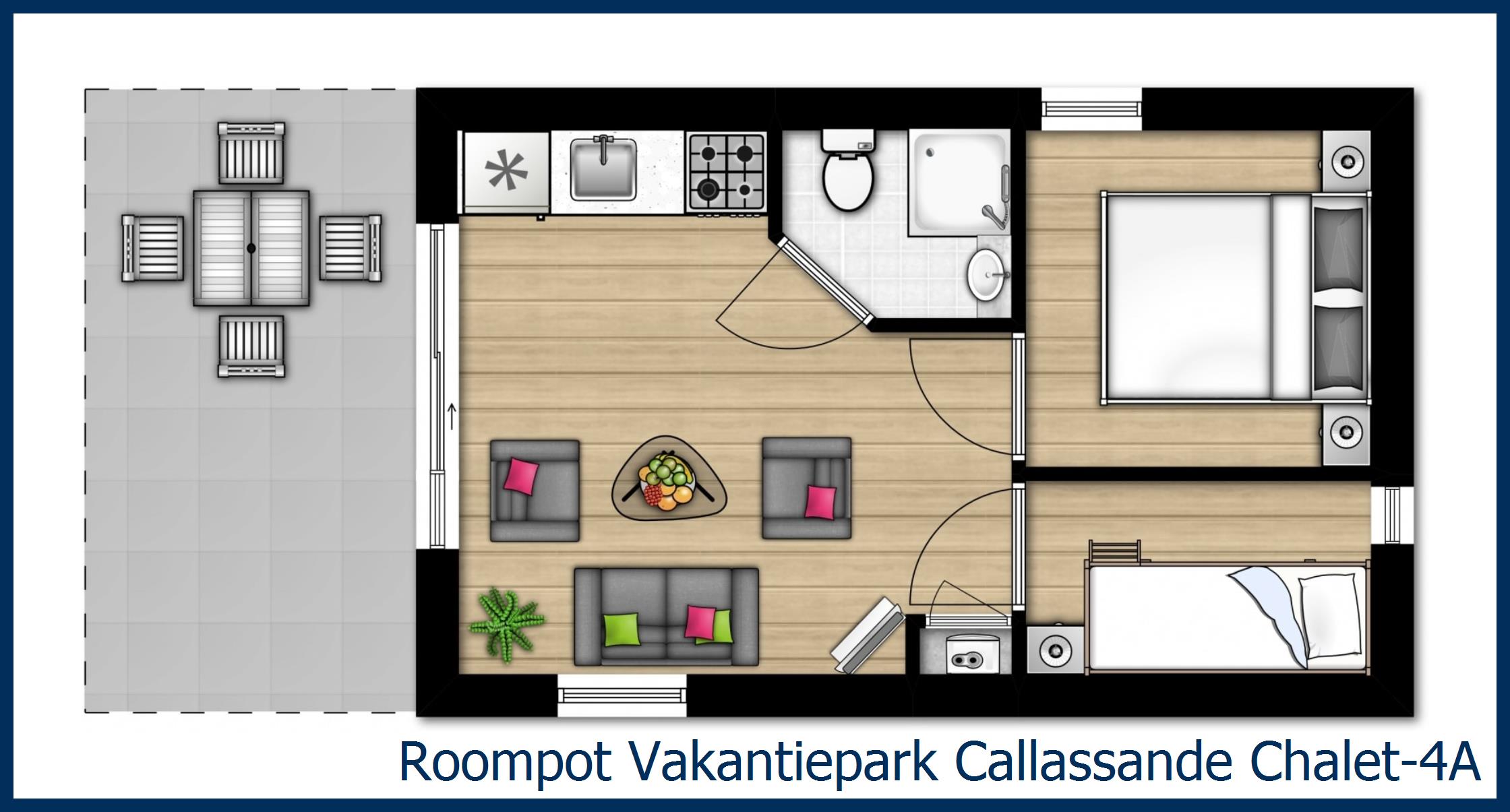 Chalet 4A in Callassande