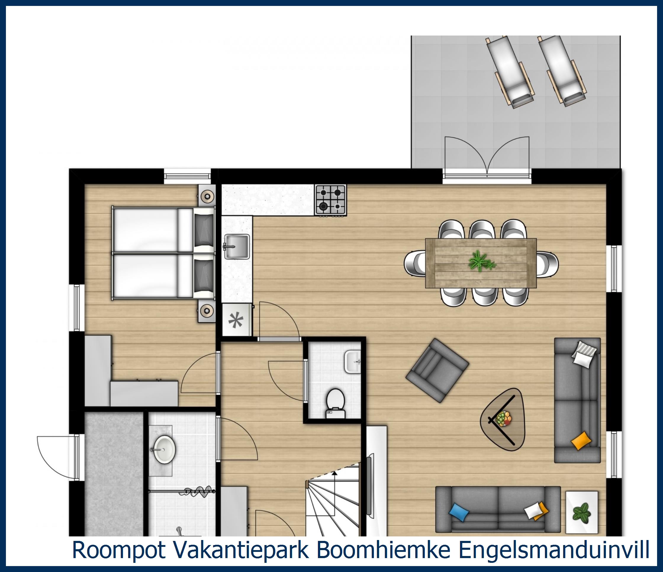 Bungalow Engelsmanduinvilla-8 in Boomhiemke