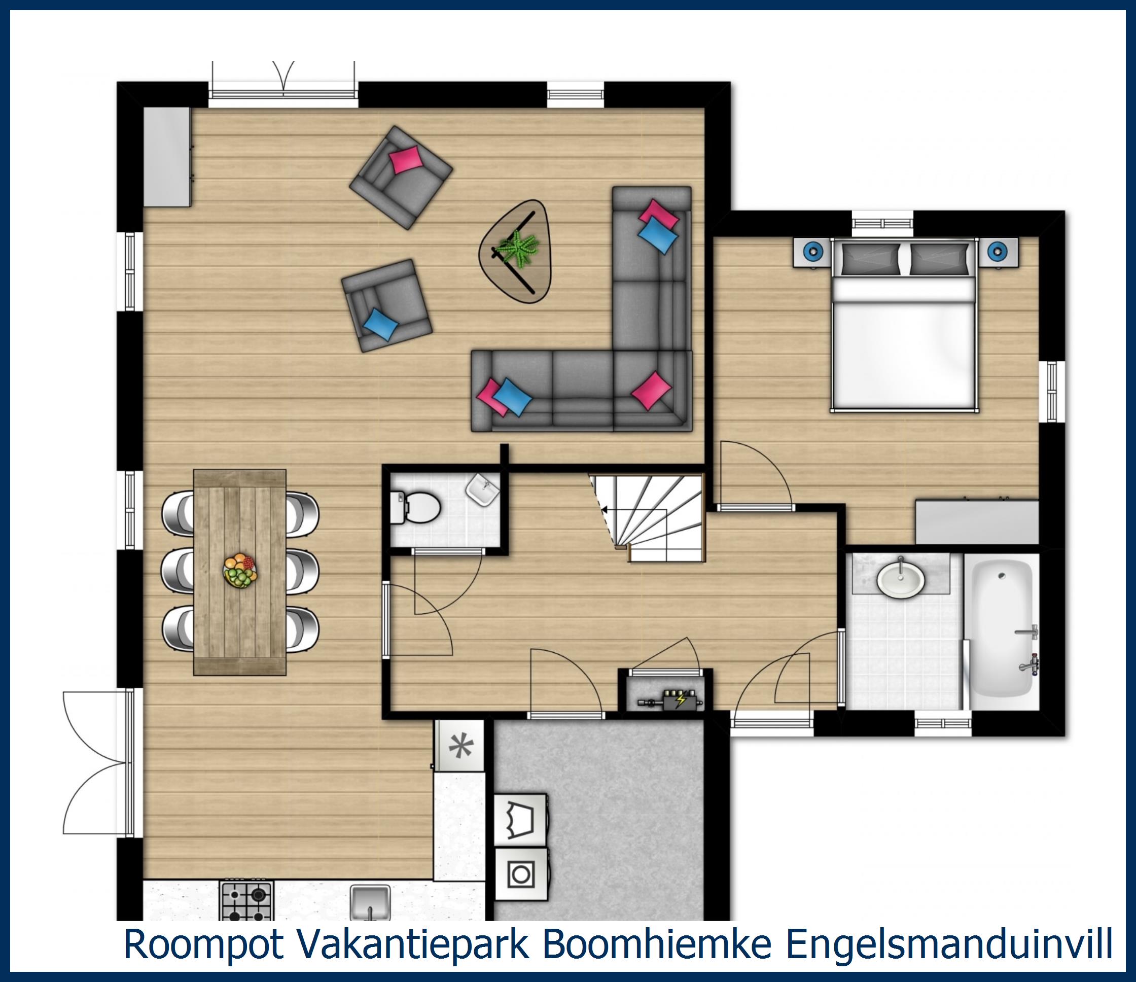 Engelsmanduinvilla Deluxe 6 Engelsmanduinvilla-Deluxe-6 in Boomhiemke