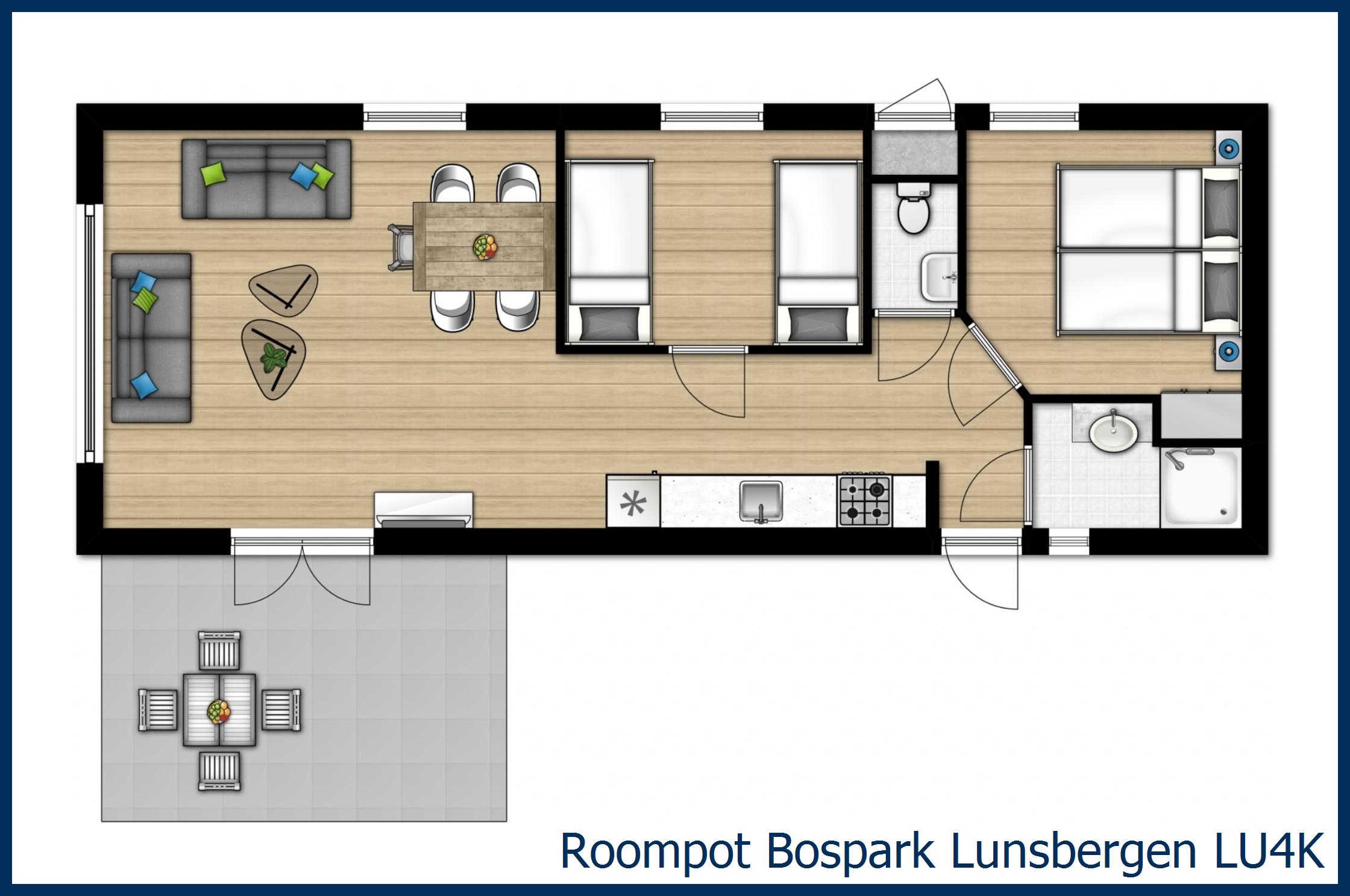 LU4K LU4K in Bospark Lunsbergen