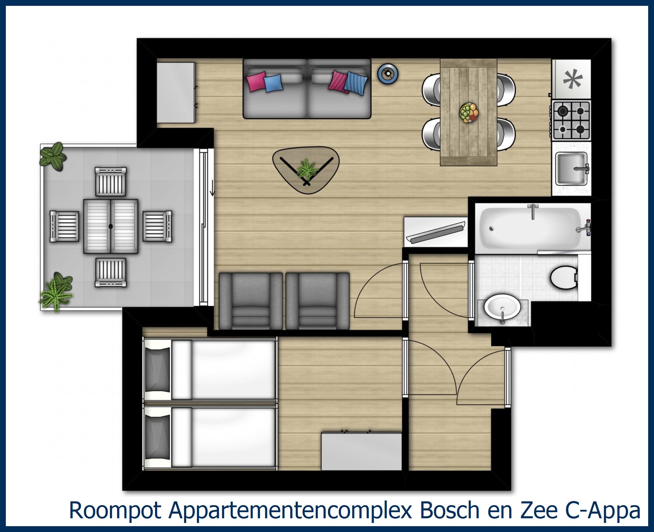 Appartement C--Comfort-4 in Bosch en Zee