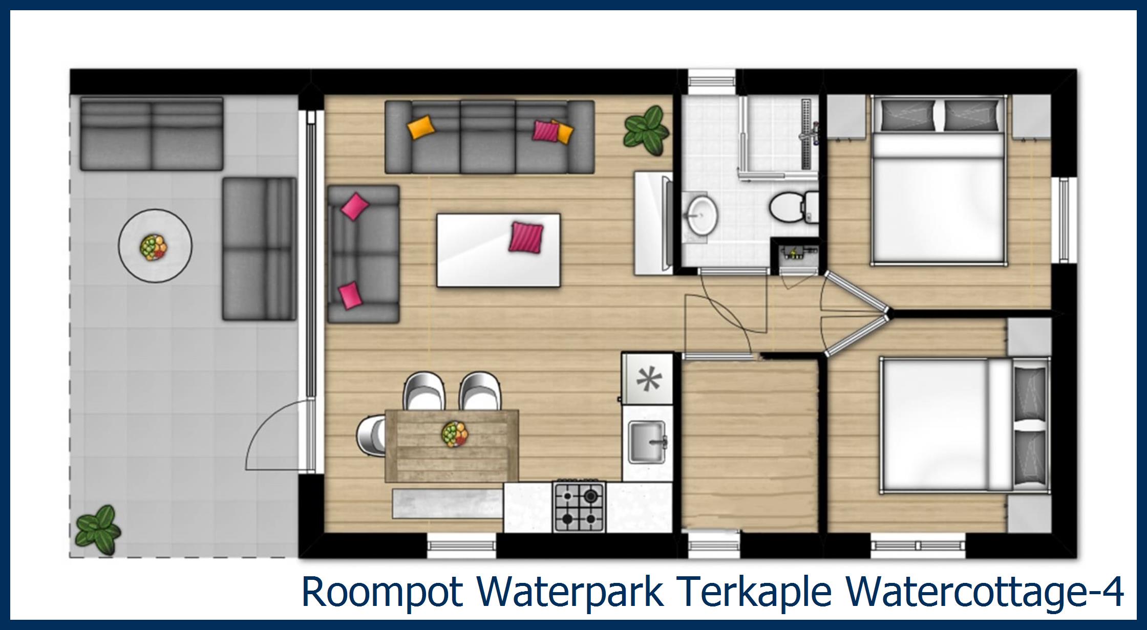 Watercottage 4 Watercottage-4 in Terkaple