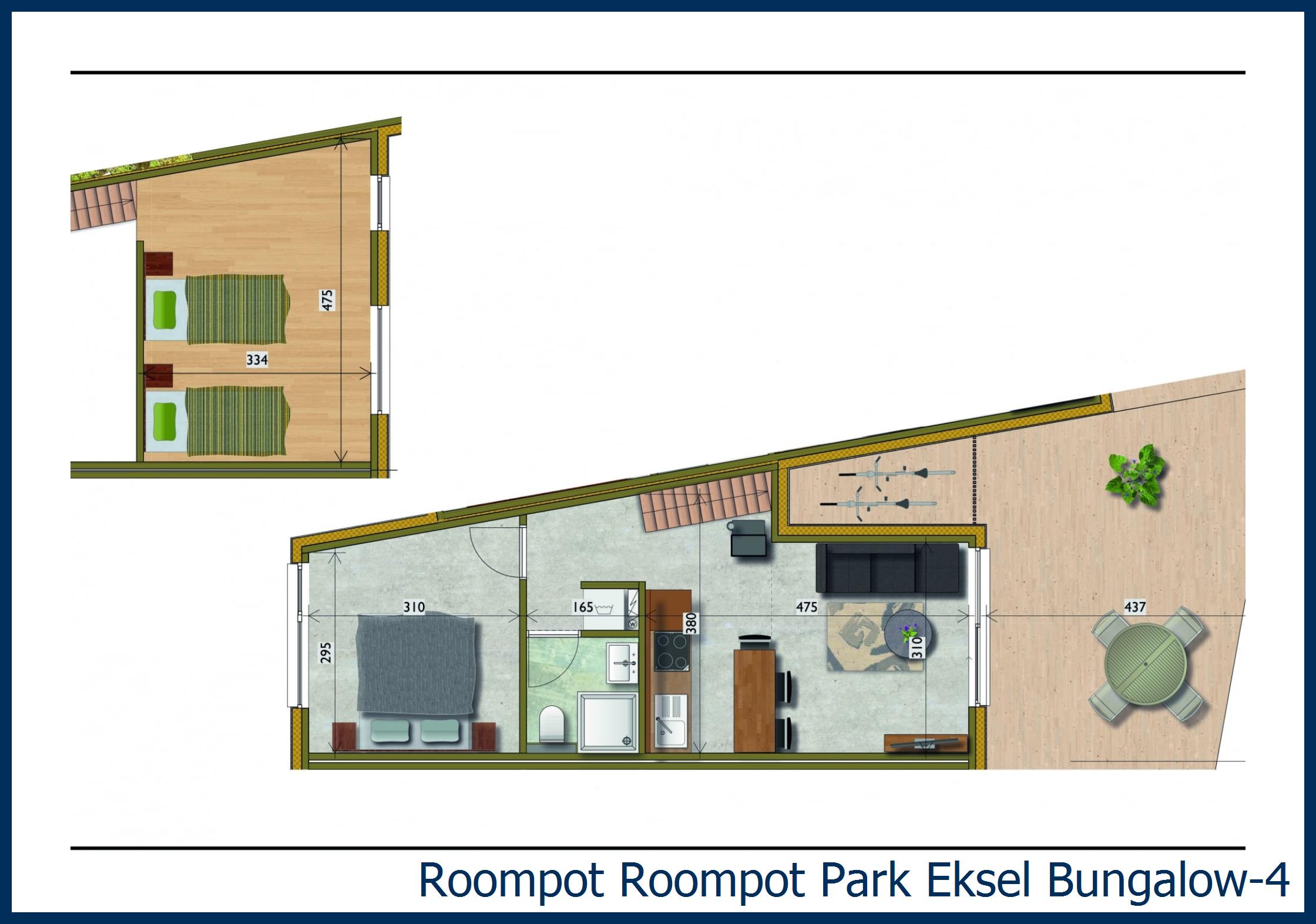 Bungalow 4 4 in Park Eksel