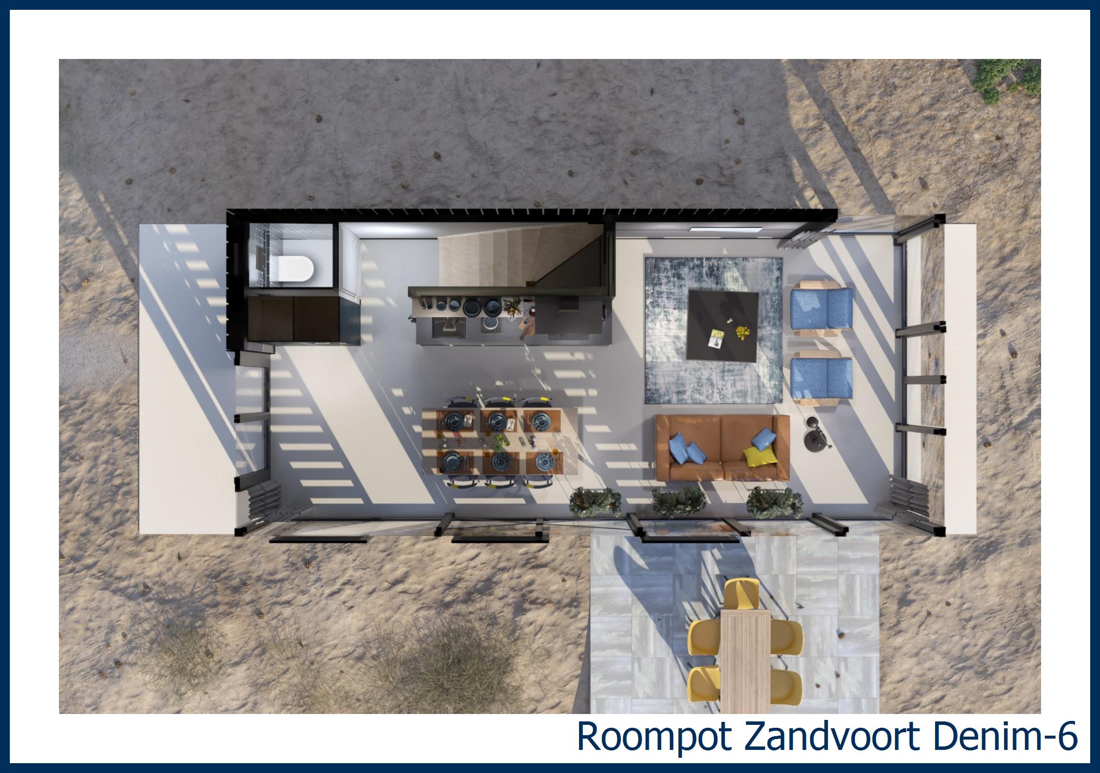 Lodge Denim-6 in Zandvoort (oud)