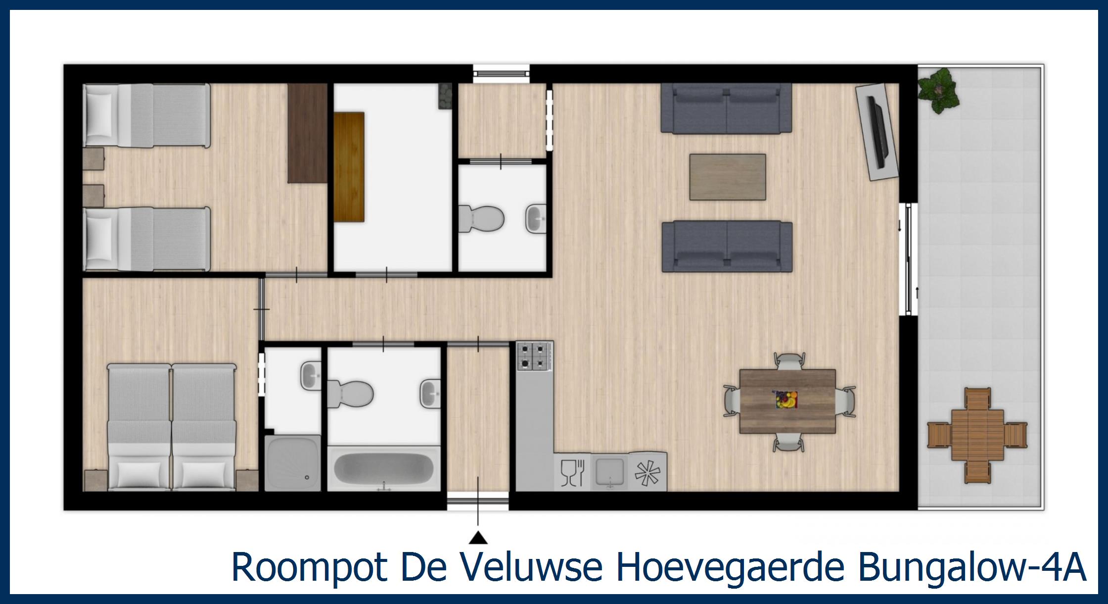Bungalow 4a in De Veluwse Hoevegaerde