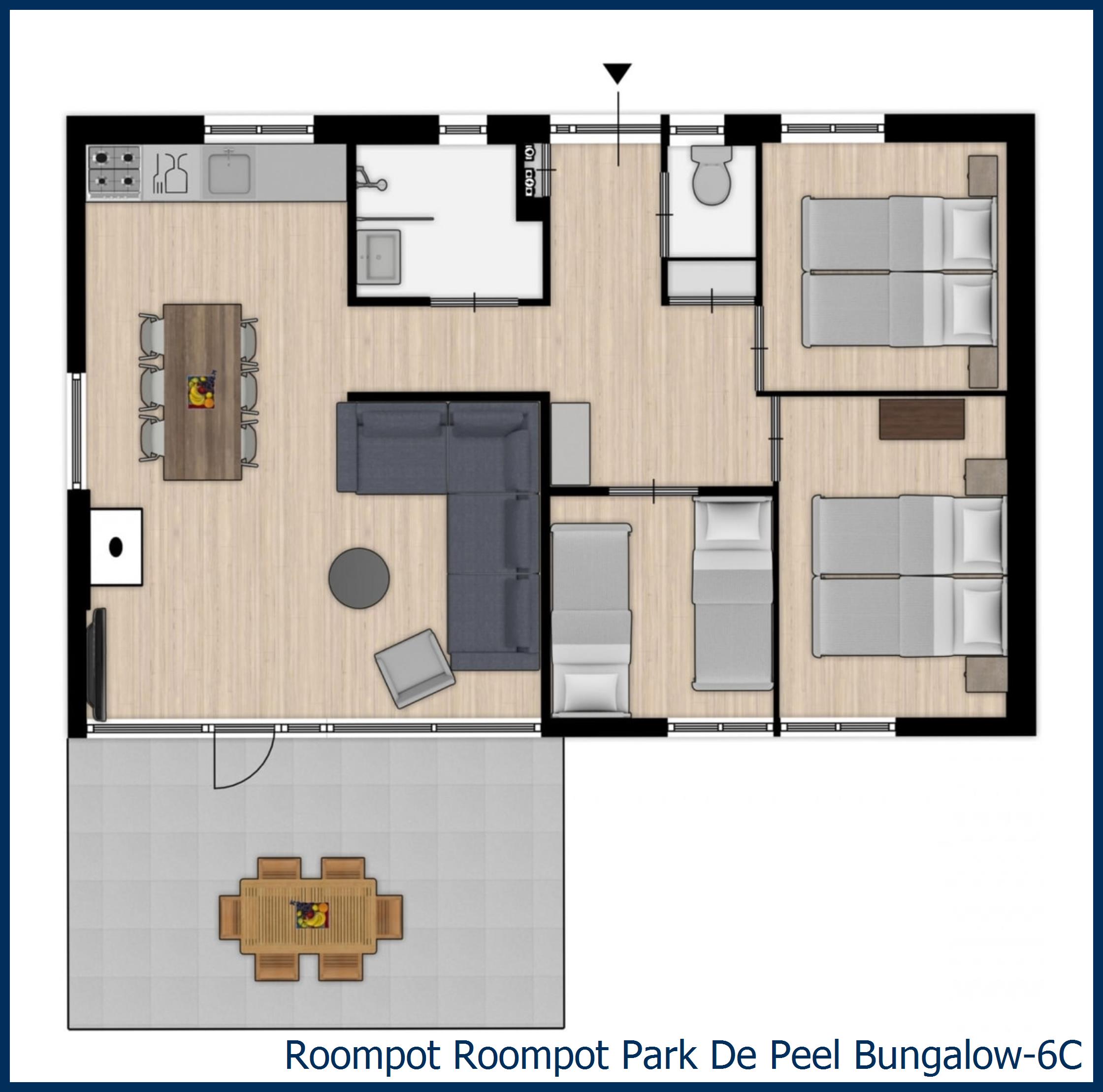 Bungalow 6C in Park De Peel